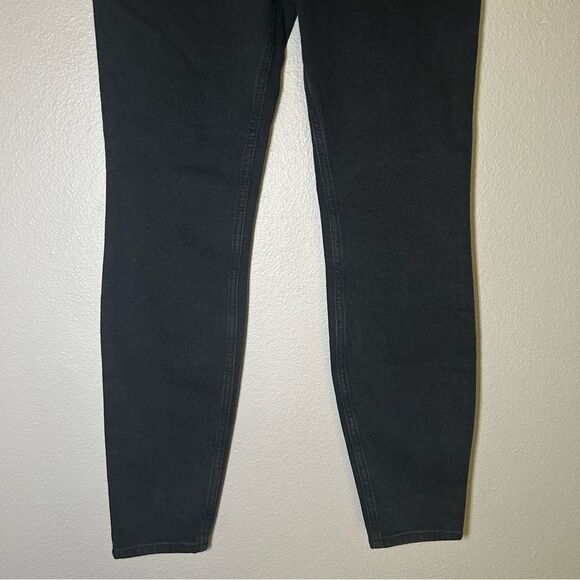 NEW Abercrombie & Fitch The Skinny black high rise jeans women’s size 25 / 0 - Picture 5 of 9